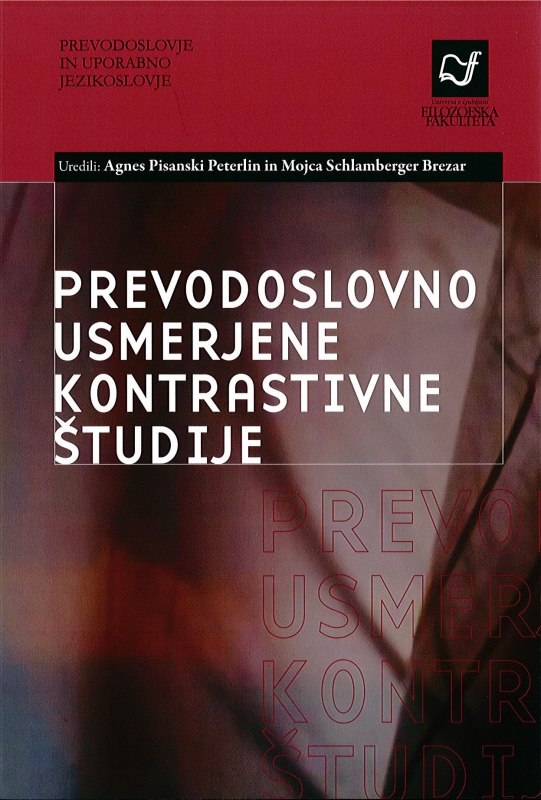 Prevodoslovno usmerjene kontrastivne študije